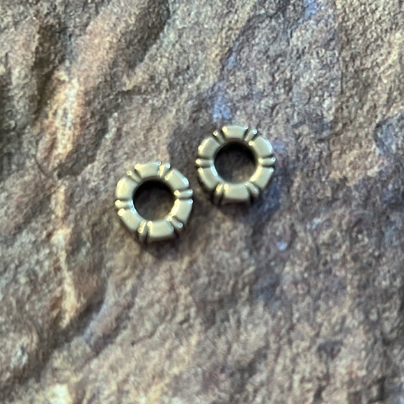 Pandora Trinity Spacer Charms Brown Zirconia Pre-owned - Picture 2 of 4